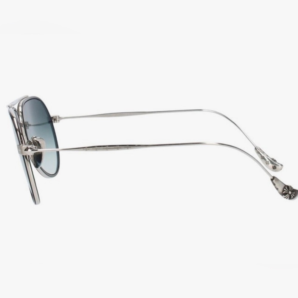 Chrome Hearts Bone Prone V Sunglasses Silver